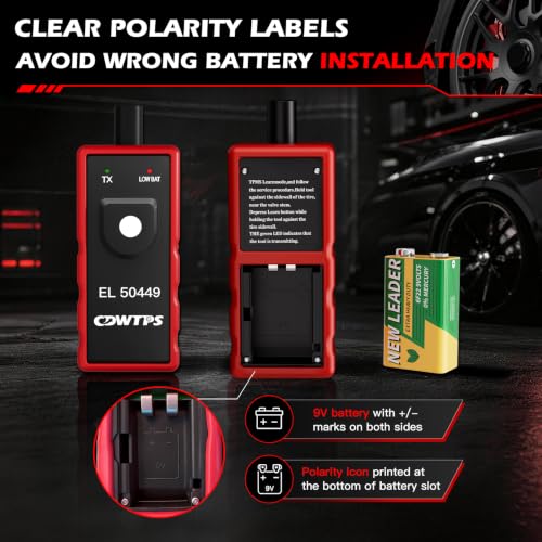 CDWTPS TPMS Relearn Tool for Tire Pressure Sensor, Activate Ford Models