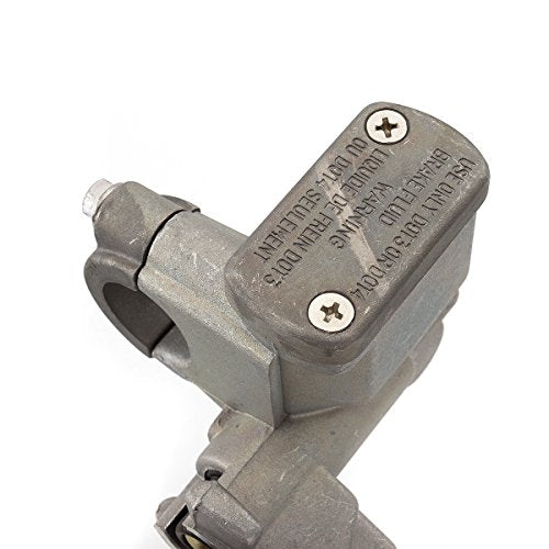 Dirt Bike Brake Master Cylinder Reservoir Cable Clutch Levers for KX65 KX80 KX85 KX100 KX112 KX125 KX250 KX450 KX250F KX450F KLX KLR KDX 125 140 250 230 300 400 450 650 - color: Green