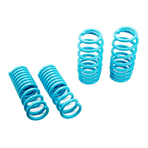Godspeed LS-TS-DE-0006-C Traction-S Performance Lowering Springs, Reduce Body Roll, Improved Handling, Set of 4, compatible with Chrysler 300C RWD 2011-21