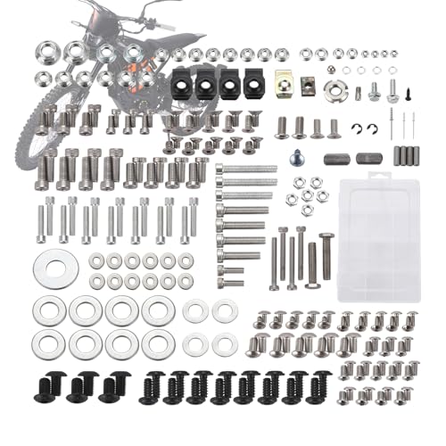 Light Bee Motorcycle Full Body Screws Fairing Bolts Kit Body Screws Nuts for Light Bee Sur-Ron Sur Ron S X260 X160 X260 X160 Electric Bike
