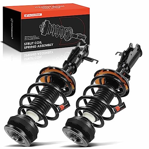 A-Premium Front Complete Strut Assemblies with Coil Springs, Set of 2 - style: Front Side