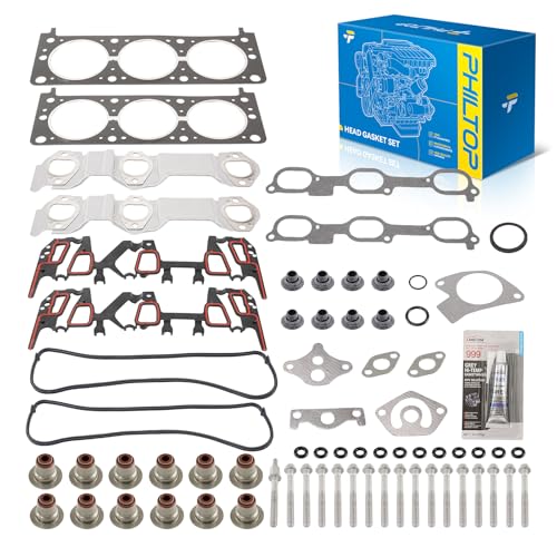 PHILTOP Head Gasket Kit for Chevy Lumina 1995-1999 3.1L, Century 1997-1999 - size: HS9957PT-2