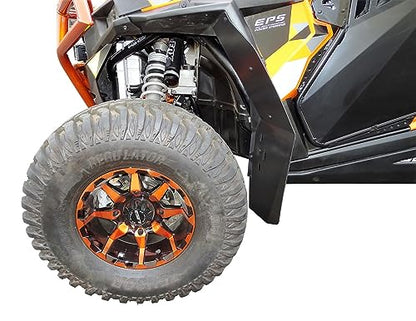 MudBusters Race-Lite Fender Flares for 2019-2023 Polaris RZR XP 1000 and XP Turbo (64inch 2 & 4 Seat) - size: Race-Lite