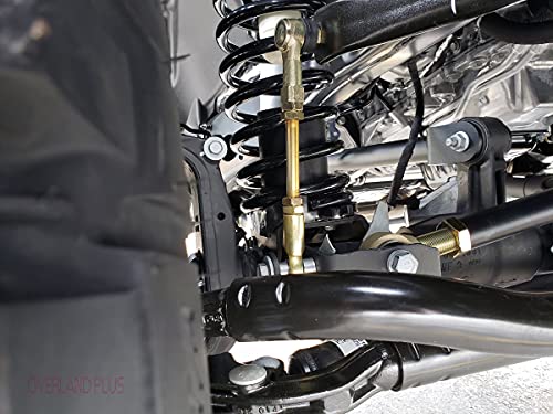 Clayton Off Road COR-5109100 - Adjustable Front Sway Bar End Links Compatible with Jeep Wrangler JL/JT 2018+