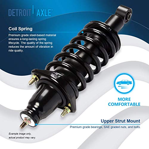 Detroit Axle - 1.7L Struts for 2003 2004 2005 Honda Civic [Excluding Si] - size: 4Q2500291/Shock Kit