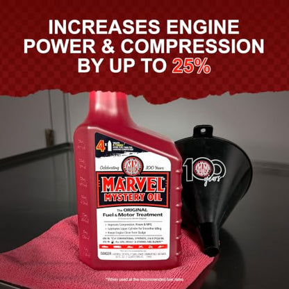 Marvel Mystery Oil Original Motor Treatment, 16 oz. (Pack of 6) - size: 16 Ounces (Pack of 6)