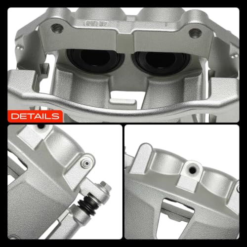 A-Premium Front Left and Right Side Disc Brake Caliper with Bracket - style: Front Driver and Passenger Side