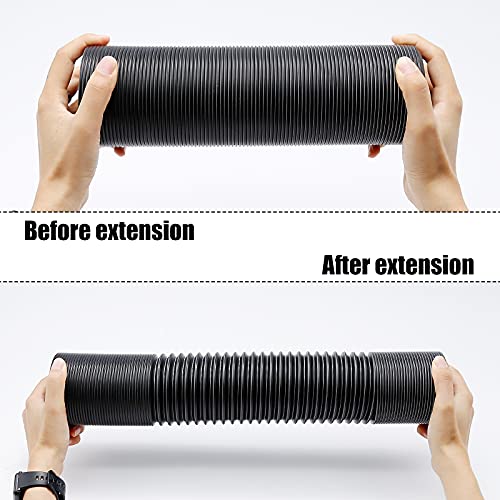 Cold Air Intake Pipe, 3" Air Duct Hose, Universal Adjustable Car Cold Air Intake System Hose, High Flow Flexible Turbo Inlet Tube Pipe