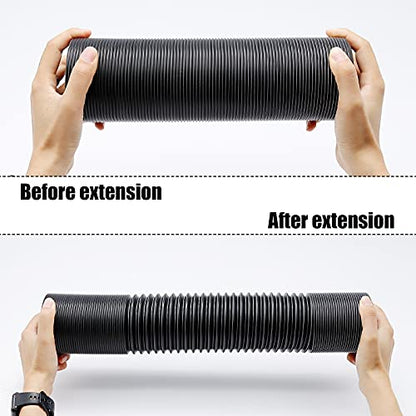 Cold Air Intake Pipe, 3" Air Duct Hose, Universal Adjustable Car Cold Air Intake System Hose, High Flow Flexible Turbo Inlet Tube Pipe