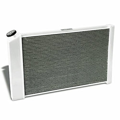 ECMRAD 4 Rows Core Aluminum Radiator for Chevy Camaro 1970-1981/ Monte Carlo 1980-1987 G-Body Oldsmobile Cutlass/Pontiac Grand Prix
