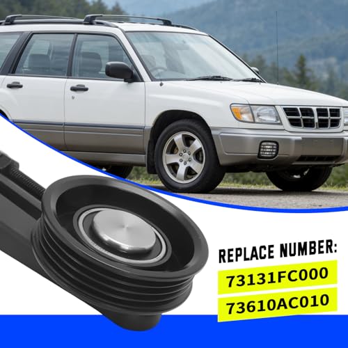 Drive Belt Idler Pulley Bracket Tensioner for 1995-2009 Subaru