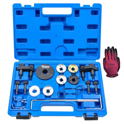 Camshaft Crankshaft Engine Timing Tool Fit for Audi VW, Upgrades Version - size: 19PCS
