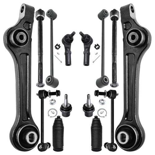 Detroit Axle - 14pc End Kit for 11-20 Dodge Charger 11-18 Challenger 11-14 - size: 14CS34582/14PC