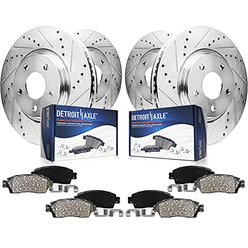 Detroit Axle - Brake Kit Replacement for 05-10/12-14/23 Chrysler 300 - size: 8PR53463/KIT