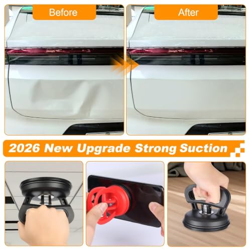 Suction Cup Dent Removal Kit for Paintless Dent Repair