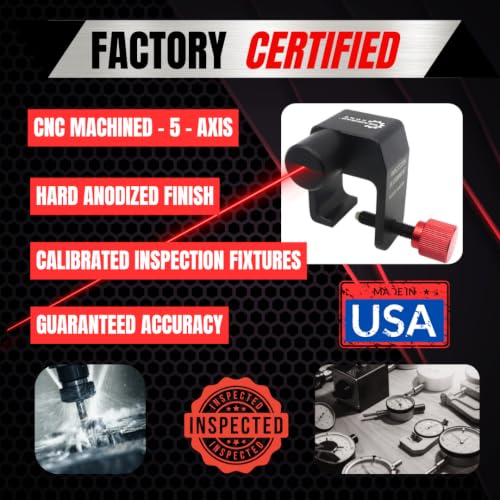 Chain & Sprocket Alignment Tool - Laser Application