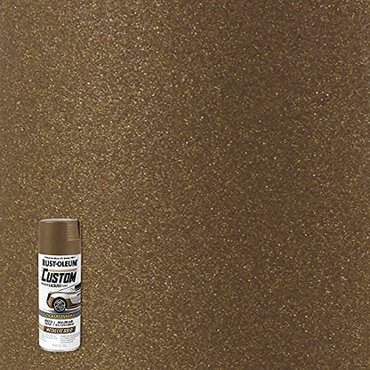 Rust-Oleum Automotive Custom Lacquer Spray Paint, Metallic Gold - color: Metallic Gold, size: 11 Ounce (Pack of 1)