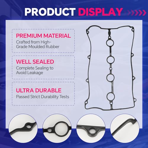 Valve Cover Gasket for Mazda Miata 1991-2005 Replace OE VS50569R - size: VS50569R