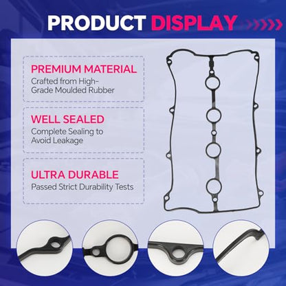 Valve Cover Gasket for Mazda Miata 1991-2005 Replace OE VS50569R - size: VS50569R