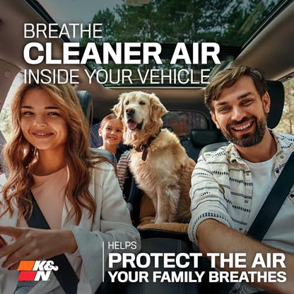 K&N LIFETIME Cabin Air Filter: Washable, Clean Air for your Cabin, VF2065