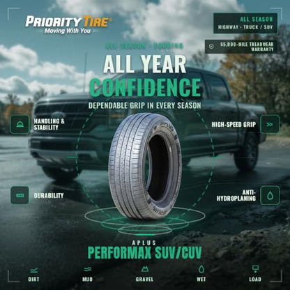 Aplus Performax SUV/CUV Highway 265/60R18 110H Passenger Tire - size: 265/60R18
