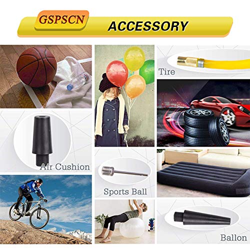 GSPSCN Heavy Duty Tire Inflator 150PSI 12V Portable Air Compressor Pump