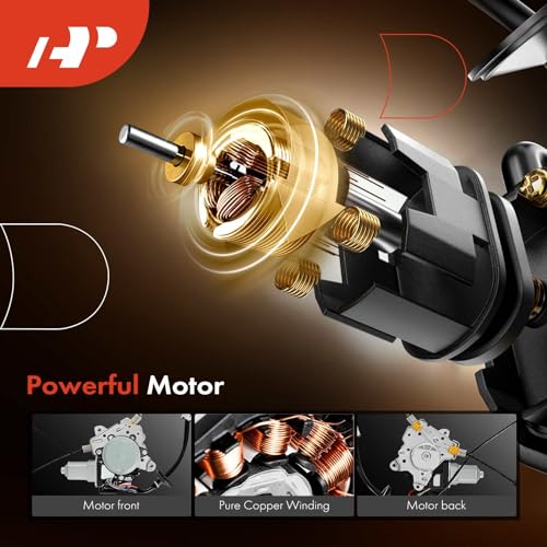 A-Premium Front Passenger Side Power Window Regulator with Motor (6-Pin) - style: Front Passenger (RH)