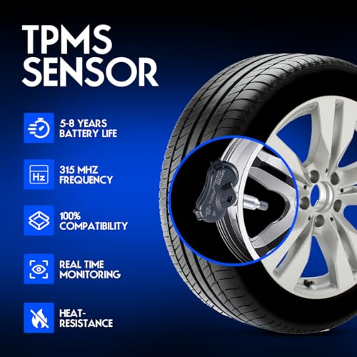 TPMS Tire Pressure Monitor Sensor, Compatible with Honda Civic Fit Odyssey Element CR-Z Insight Acura CSX, Replace#42753SNAA83 - color: 42753SNAA83