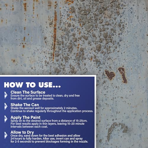 Bartoline White Filler Primer Spray Paint, 13.5 fl oz, 3-Pack
