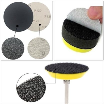 140 Pcs 3 Inch Sanding Discs Kit, Drill Sanding Attachment, 120-5000 Grit - style: 3 Inch 140PCS 120-5000 Grit