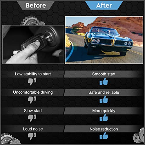 New Starter Fit for 4L Ford Explorer 1997-2010, Explorer Sport Trac 2001-2010, Mustang 2005-2010, Ranger 4.0L 1997-2011, Aerostar 1997, for 4L Mazda B4000 1998-2007, for 4L Mercury Mountaineer 1998-20
