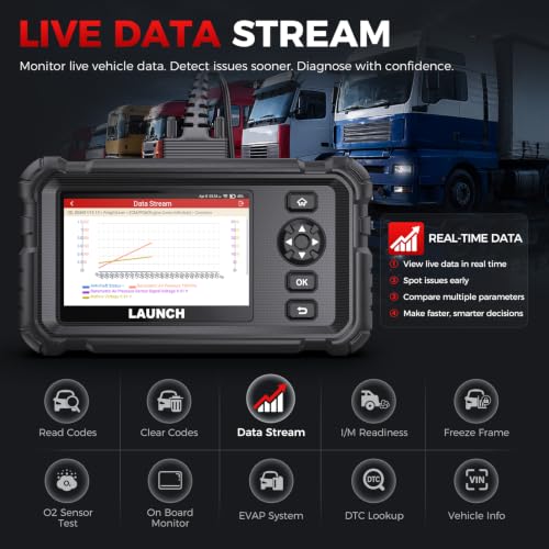 Launch CRP129HD Heavy Duty Truck Scanner with DPF Regen & 7+ Resets