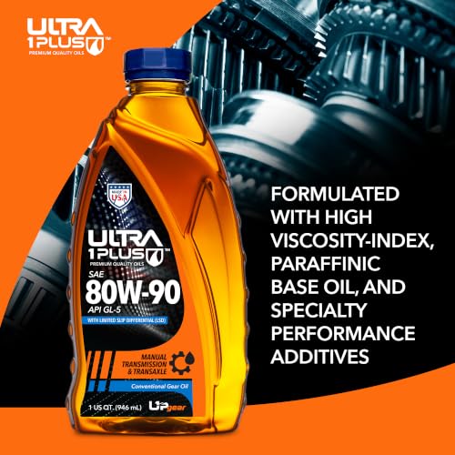 SAE 80W-90 Gear Oil API GL-5 12 Quarts - size: 12 Quarts Pack