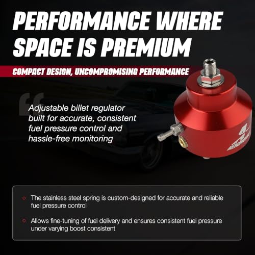 Aeromotive Ford Rail Mount EFI Fuel Pressure Regulator - 13103