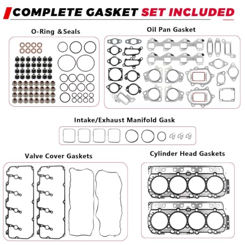 98403365 MLS Cylinder Head Gasket Set for GM 6.6L Diesel 04-06