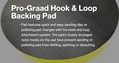 7" Hook & Loop Backing Plate for Sanding Polishing Buffering Pads - style: 7"