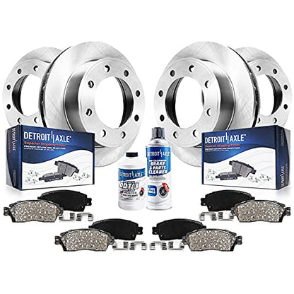 Detroit Axle - Brake Kit Front Rear for Chevy Express GMC Savana 2500 3500 - size: 10PR1200752/kit