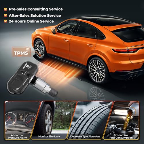 TPMS Sensors,315Mhz set of 4 Tire Pressure Monitor System for Lexus Toyota - size: 9L3Z1A189A