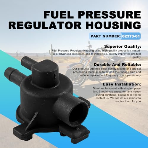 62373-01 Fuel Pressure Regulator Housing Fit for Harley Touring 2002-2007
