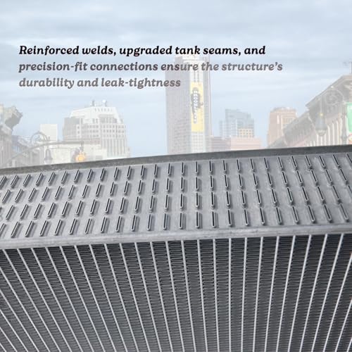 Aluminum 2 Row Radiator Compatible with Artic Cat Prowler 550, 700 TRV 700 550 450 0413205 All Aluminum Core Radiator