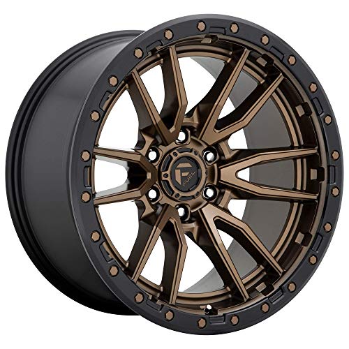 FUEL 1PC REBEL MATTE BRONZE BLACK BEAD RING REBEL 20x9 6x139.70 MATTE BRONZE BLACK BEAD RING (1 mm) RIM