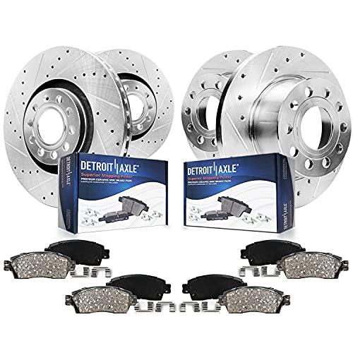 Detroit Axle - Brake Kit for 2015-2020 VW Passat - size: 8PR42394/kit