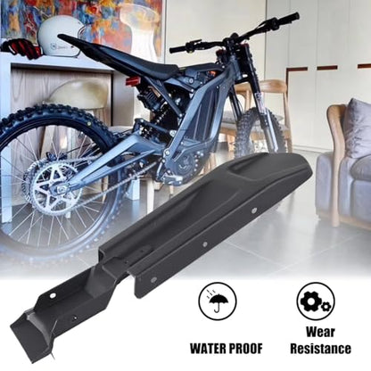 Rear Fender Inner Plate for Sur Ron Rear Mudguard Fender Base Protective Mud Guards Protector for Surron Sur-Ron Seyway X/S Light Bee Electric Dirt Bike Plastic Black - style: Rear Fender Inner Plate