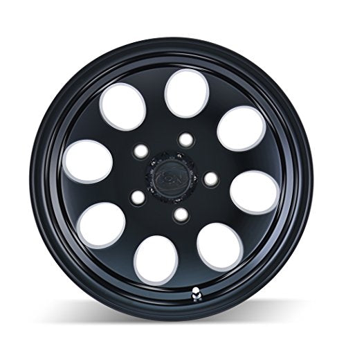171 17x9, Bolt Pattern: 8x170/, Offset: 0, MATTE BLACK, set of 1