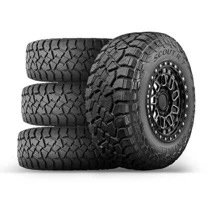 Set o4 Sentinel SCOUT RT 33X12.50R24LT 101Q 10 Ply Rugged Terrain Tires - size: 33X12.50R24LT 10PR