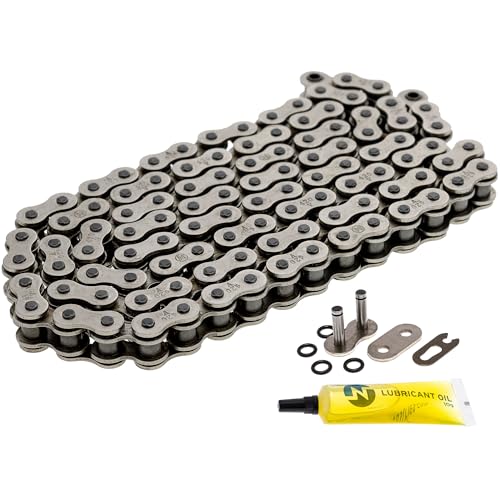 NICHE Drive Sprocket Chain Combo for Honda Grom 125 Front 15 Rear 34 Tooth 420 O-Ring 106 Links - size: O-Ring Chain