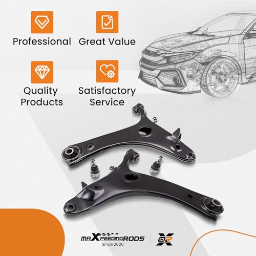 maXpeedingrods 2Pcs Front Lower Control Arms for Subaru Forester 2009-2013 - size: 2Pcs