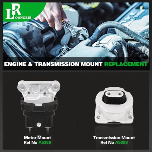 Engine Motor Mount Kit Compatible with 2005-2010 Chrysler 300 2.7L 3.5L