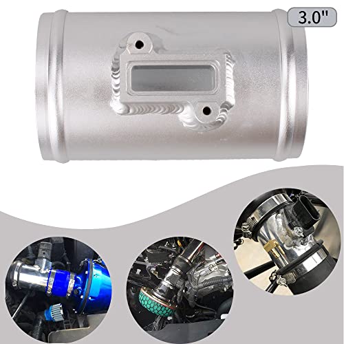 BARTOO 3" Air Flow Meter Base MAF Sensor Mount for Nissan Honda Civic Ford - size: 3"