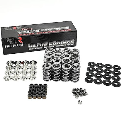BTR Brian Tooley Racing LS Stage 3 Turbo Camshaft, Spring Kit with Titanium Retainers & 7.400" LS Chromoly Pushrods LS1 LS2 LS3 LQ4 LQ9 LM7 4.8 5.3 6.0 6.2